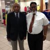 chaplain zarif chats with former corrections director edward murray